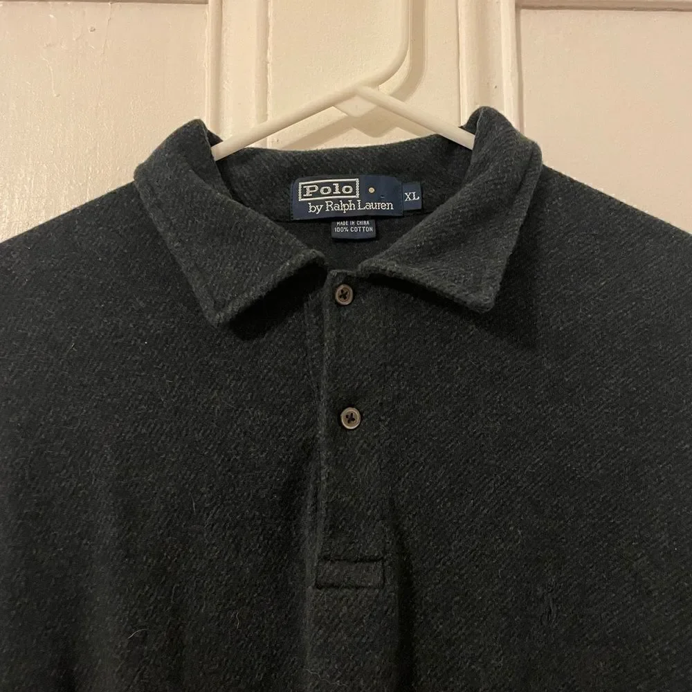 VINTAGE Polo Ralph Lauren long sleeve collar shirt